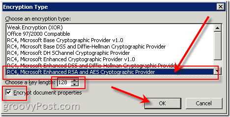 Protezione password excel 2003