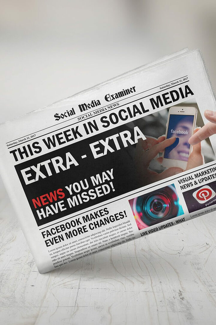 Il Facebook Messenger Day inizia a livello globale: questa settimana sui social media: Social Media Examiner