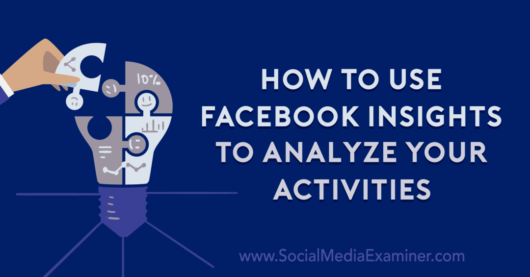 Come utilizzare Facebook Insights per analizzare le tue attività di Anna Sonnenberg