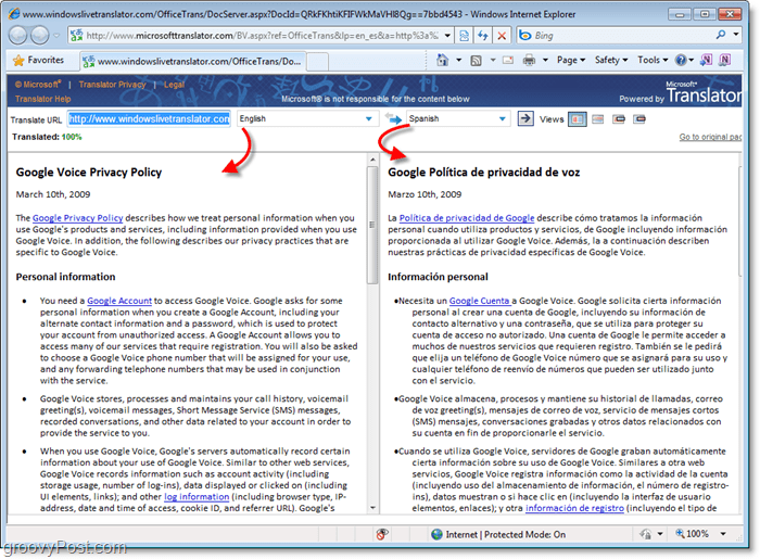 Come tradurre il testo nei documenti di Microsoft Office 2010