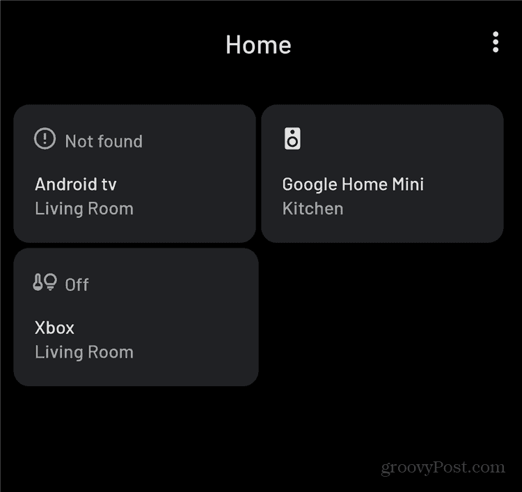 Android Smart Home controlla principale