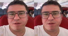 I momenti difficili di Ibrahim Büyükak sull'aereo! Sorpreso per quello che è successo