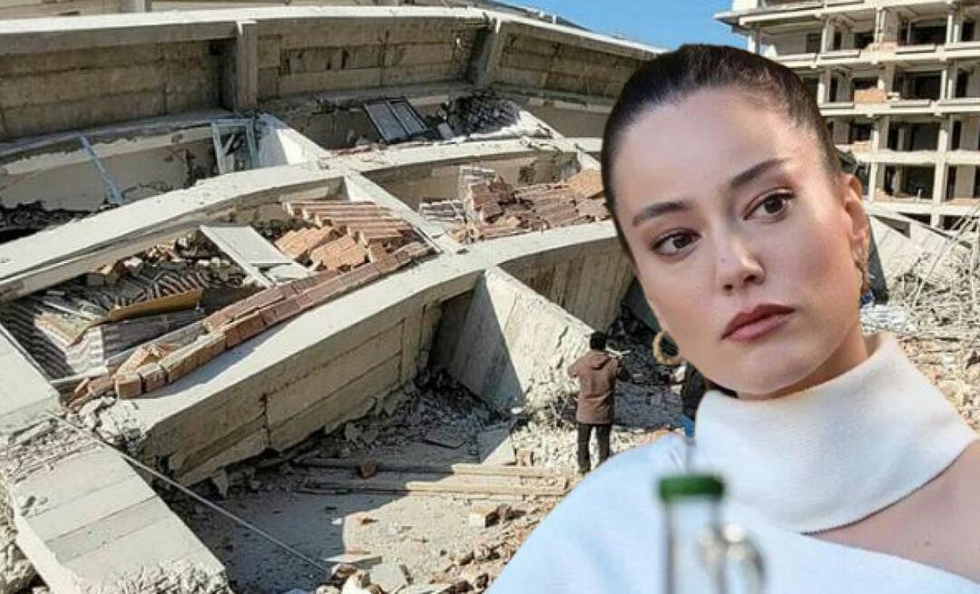 Un post emozionante di Pelin Akil dopo il terremoto! "Non vedo il giusto"