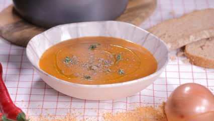 Come preparare la zuppa di tarhana con carne macinata? Ricetta della zuppa tarhana macinata curativa e molto gustosa