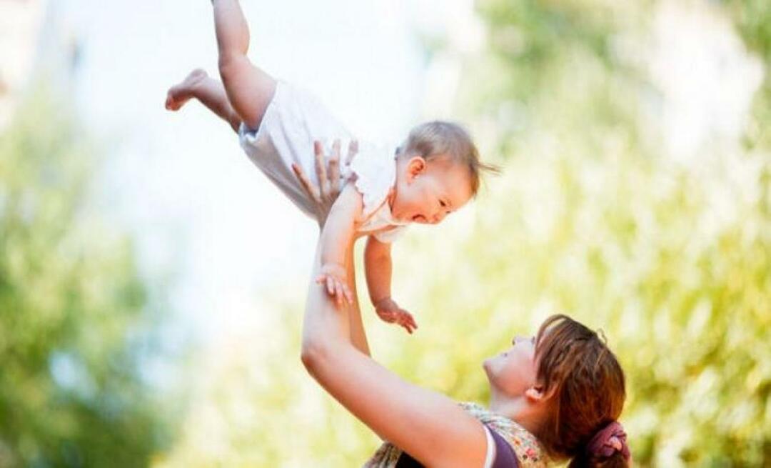 Non ti piace lanciare il tuo bambino in aria!