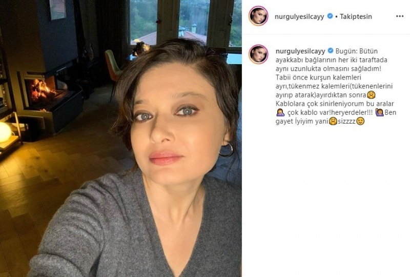 Nurgül Yeşilçay è nei guai con i cavi di casa!