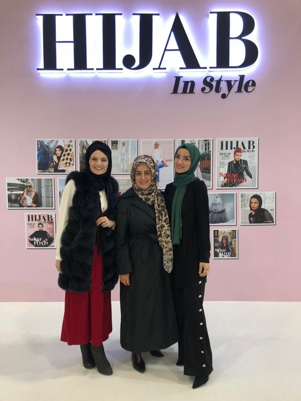 Grande interesse per la rivista Hijab in Style alla fiera Halal Expo