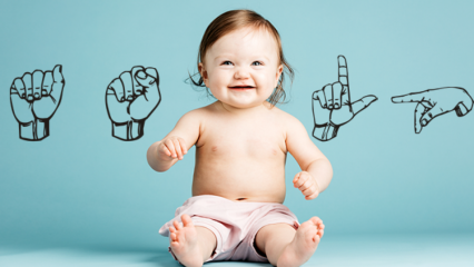 Cosa si dovrebbe fare per i bambini che non sanno parlare? Quali sono i vantaggi della lingua dei segni del bambino?