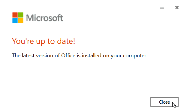  l'aggiornamento di Office Excel continua a bloccarsi