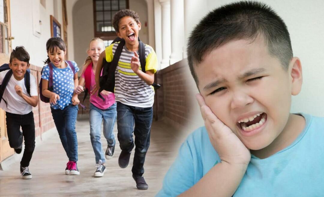 Gli esperti avvertono: i bambini in ritardo per la scuola e la corsa ai compiti fanno marcire i denti!