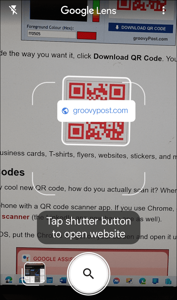 Scansiona i codici QR su Android