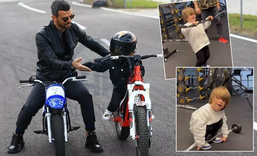 Zayn, il figlio di 4 anni di Kenan Sofuoğlu, ha sorpreso ancora