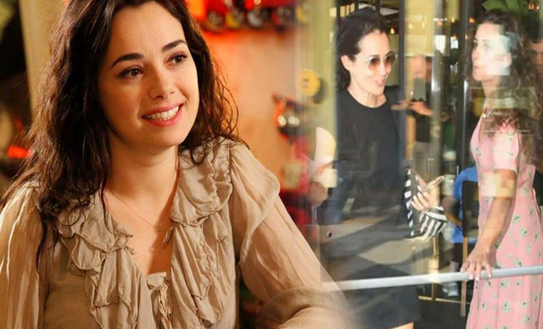 Özgü Namal, che ha perso la moglie, l'ha visto per la prima volta in 2 anni! La famosa attrice rise per la prima volta