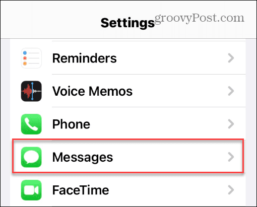 iPhone elimina automaticamente i vecchi messaggi