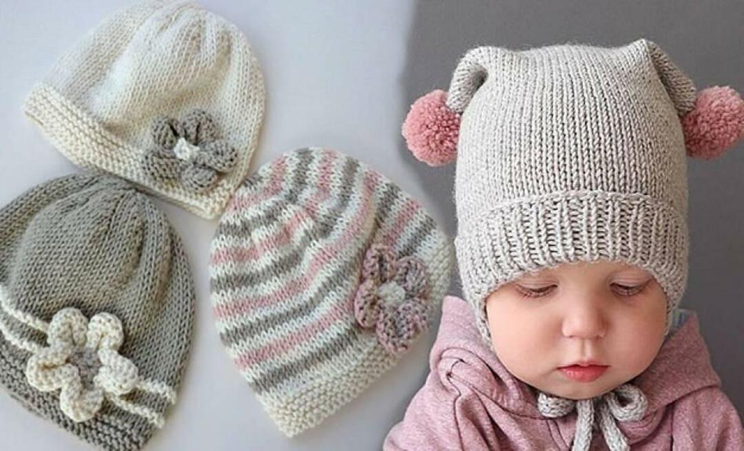 Come realizzare il cappello lavorato a maglia più bello per bambini? I modelli di berretti in maglia 2022 più eleganti e facili