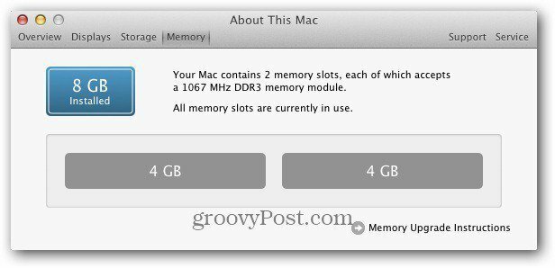 memoria mac2