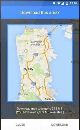 Come utilizzare le nuove mappe offline di Google aggiornate su Android