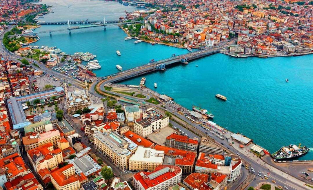 Dove sono i famosi 7 colli di Istanbul? Come si chiamano i 7 colli di Istanbul?