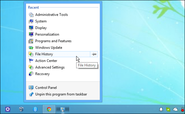 Come aggiungere il Pannello di controllo alla barra delle applicazioni di Windows