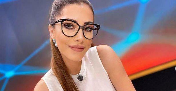 L'annunciatrice di TV100 Ela Rumeysa Cebeci 