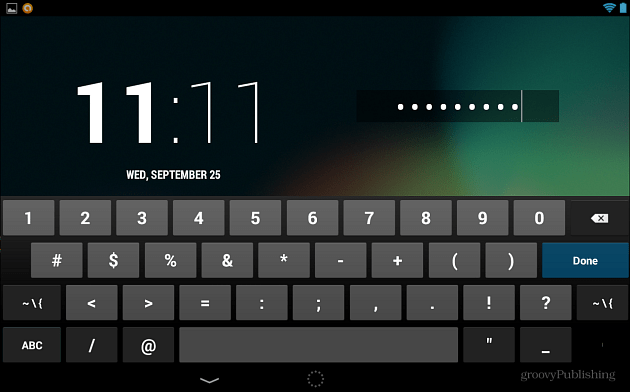 Gestione dispositivi Android aggiunge la schermata di blocco e reimposta la password