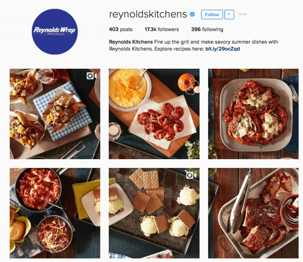 cucine instagram reynolds
