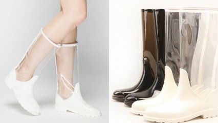 Modelli e prezzi di stivali da pioggia trasparenti