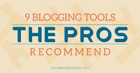 9 consigli di blogging da professionisti
