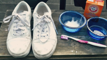 Come pulire le sneaker bianche?