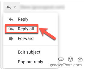 Rispondi a tutti i destinatari di Gmail