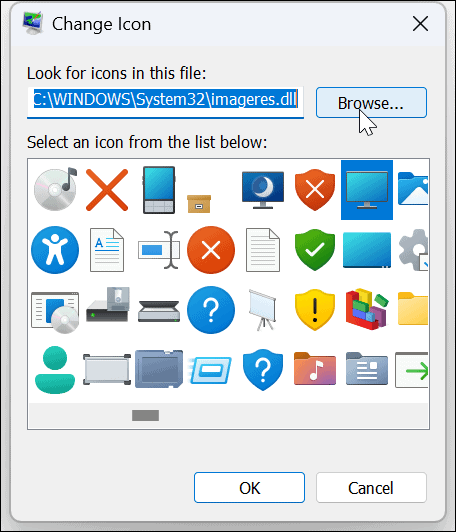 Personalizza le icone di sistema di Windows 11