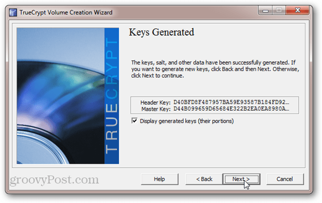 TrueCrypt Header Key e Master Key