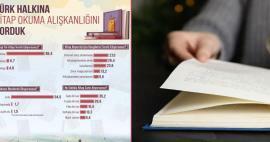 Le abitudini di lettura dei turchi sono state studiate! La maggior parte dei libri stampati vengono letti