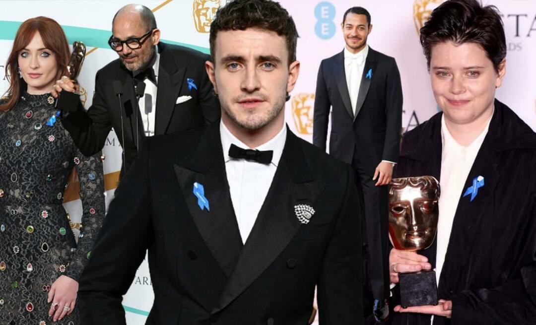 Il terremoto in Turchia ha segnato la cerimonia di premiazione dei BAFTA 2023! Indossavano un nastro azzurro per solidarietà