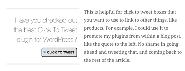 Il plug-in Better Click to Tweet di WordPress ti consente di inserire caselle di clic per twittare nei post del tuo blog.