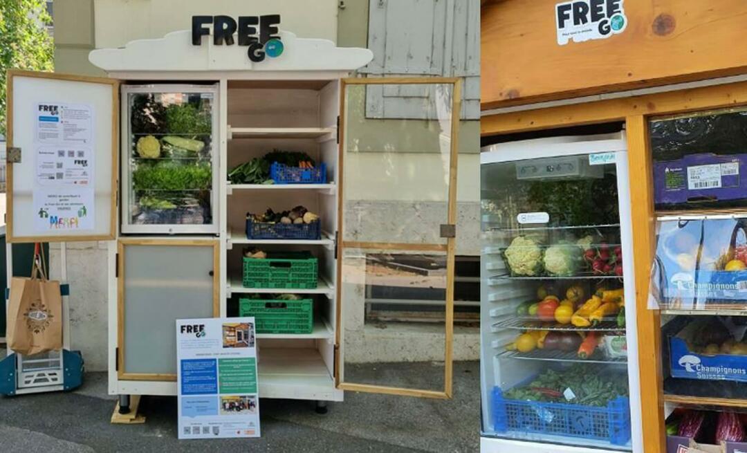 Tutto è gratis in questi frigoriferi! Un progetto svizzero che costituirà un esempio per il mondo intero