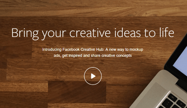 hub creativo di Facebook