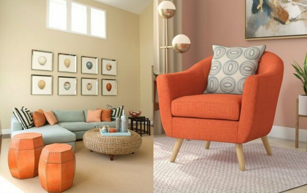  decorazione del sedile arancione