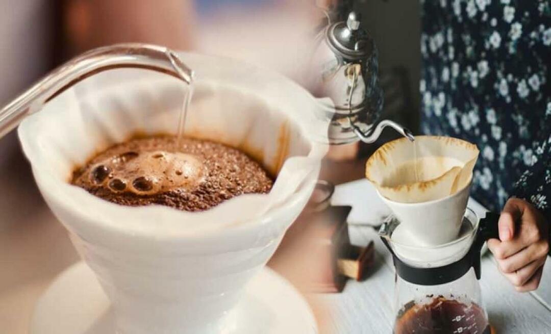 Come preparare il caffè filtro più semplice? Suggerimenti per preparare il caffè filtro