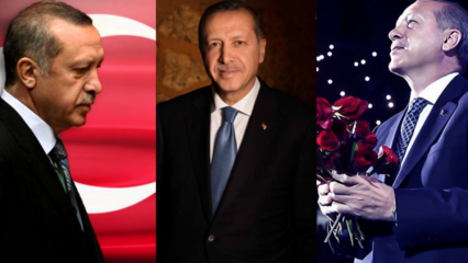 Celebrazione del compleanno a sorpresa del presidente Erdoğan, uno dei famosi artisti