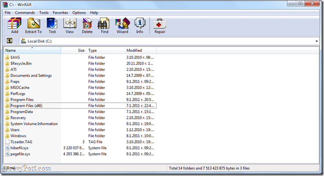 Crea programmi di installazione offline utilizzando un archivio autoestraente WinRAR
