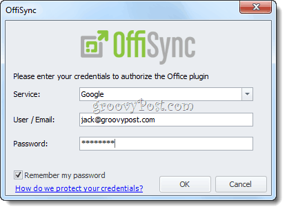 OffiSync: sincronizza Google Documenti con Office 2010