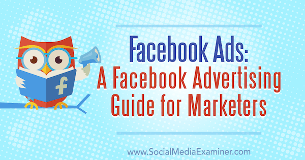 Annunci Facebook: una guida pubblicitaria su Facebook per i professionisti del marketing di Lisa D. Jenkins su Social Media Examiner.