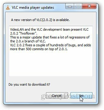 VLC Converti video 2