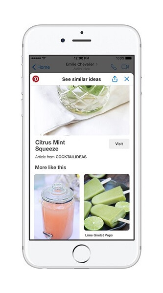 La nuova estensione di chat di Pinterest per Messenger rende la condivisione dei Pin più rapida e semplice che mai.
