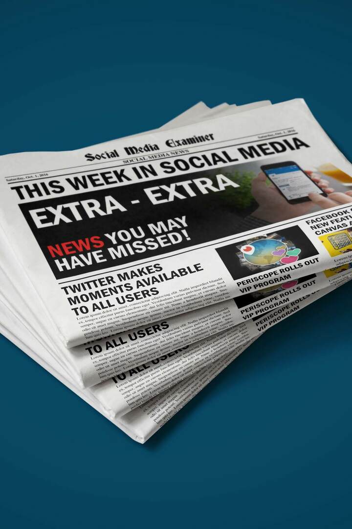 Twitter Moments lancia la funzione di storytelling per tutti: questa settimana sui social media: Social Media Examiner