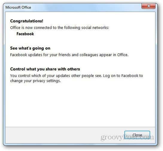Outlook sui social network 5
