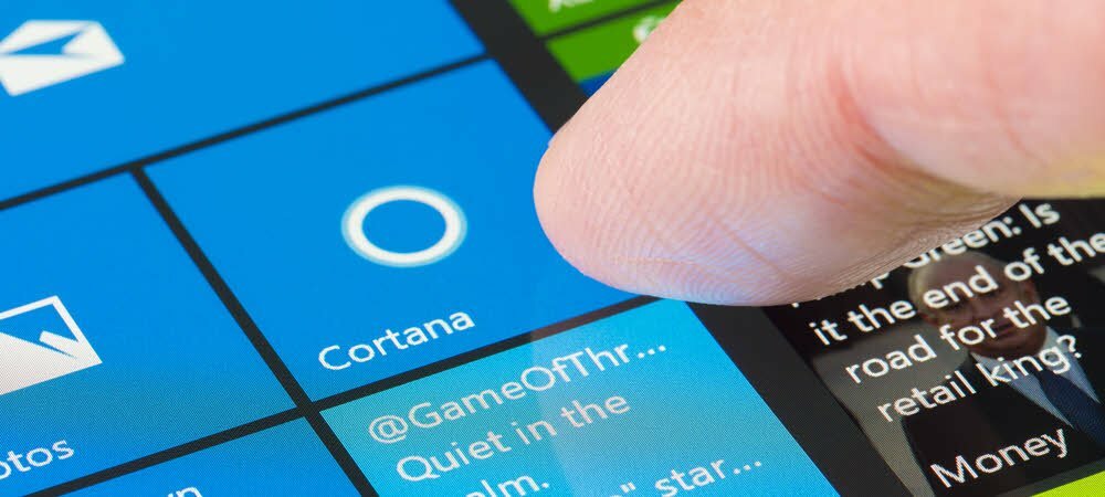 Come disabilitare completamente Cortana su Windows 10