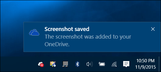 Notifica di Windows 10