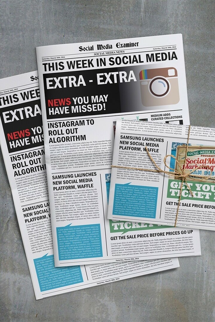 Algoritmo di implementazione di Instagram: questa settimana sui social media: Social Media Examiner